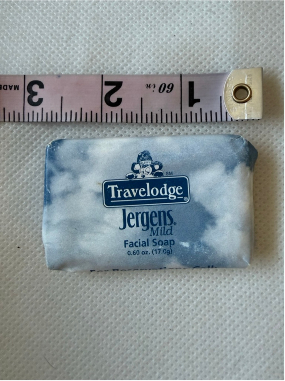 NWT Travelodge Sleepy Bear Motel Bar Jergens Mild Facial Soap - Picture 5 of 5